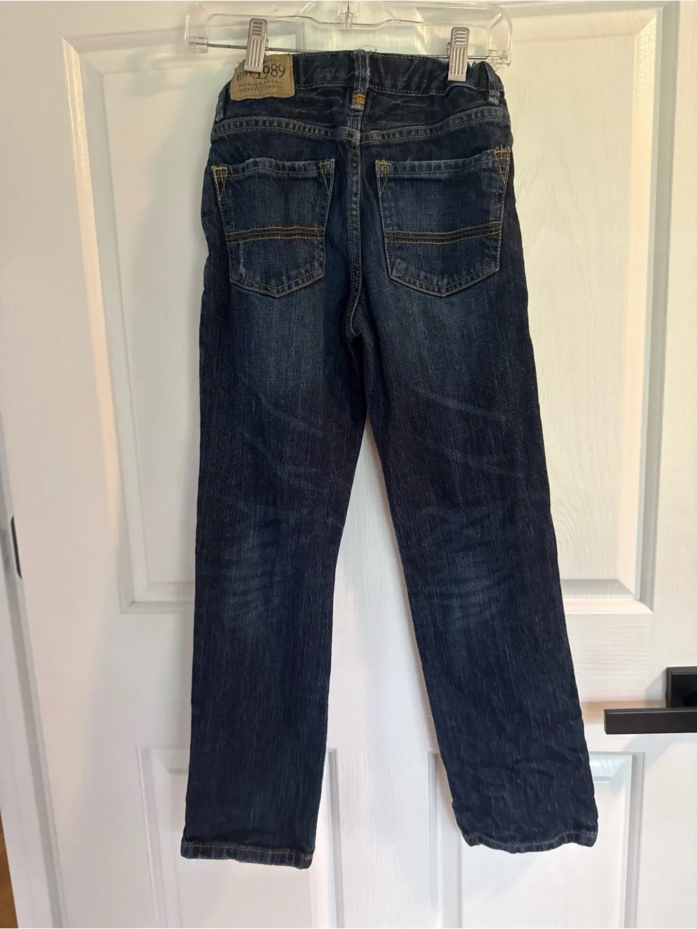 The Children's Place Dark Blue Straight Jeans for Kids